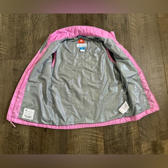 Girls Columbia Pink Vest Omni Heat M - Picture 4 of 7